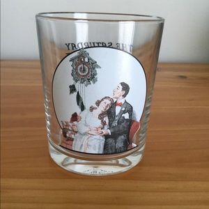 Norman Rockwell Saturday Evening Post Glass
